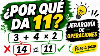 Aprende JERARQUIA de OPERACIONES de forma FACIL y RAPIDA 🔥