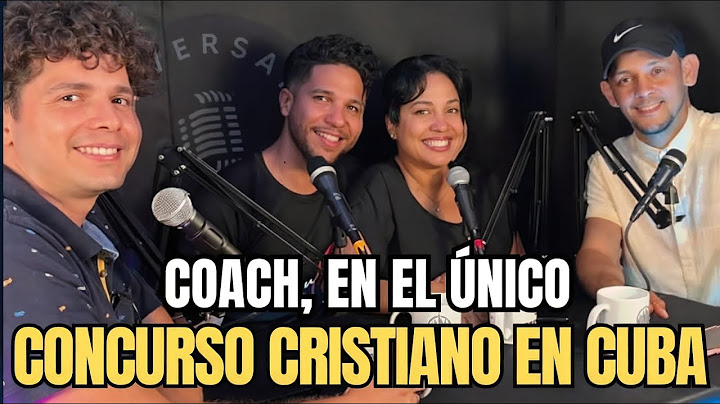 Coach en el único concurso cristiano de Cuba 🇨🇺 ¡Y esto fue lo que vivieron!