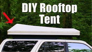 My DIY Rooftop Tent! The Finished Product!