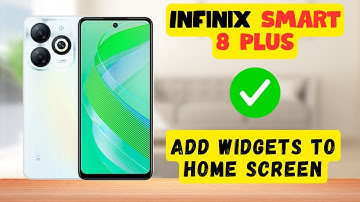 Add Widgets to home screen Infinix Smart 8 Plus || How to add widgets || Widgets settings