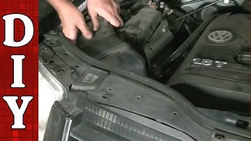 How to Remove and Replace the Engine Air Filter - VW Passat AUDI A4 1.8L Engine