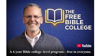The Free Bible College | Bible Teaching   Live Q&A | Dr. Joseph Zichterman | Sundays 8 PM EST