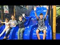 Kids reaction at the indoor playground and fun play vlog