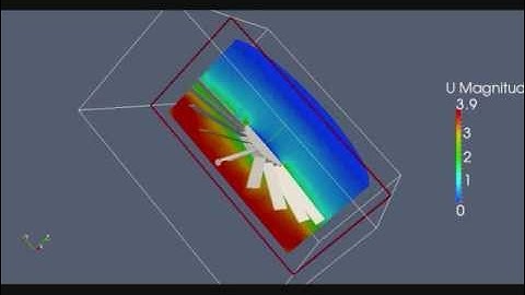 3D modeling flow fan speed (fluid=air) with openFoam (simulation failed)