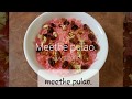 Zarda (Meetha pulao)/sweet rice