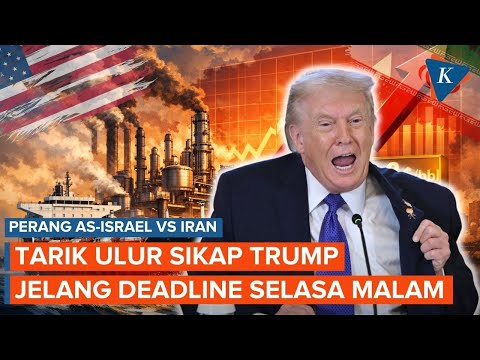 Di Bawah Ancaman Serangan Selasa Malam, Trump Gonta-ganti Sikap Picu Lonjakan Harga Minyak