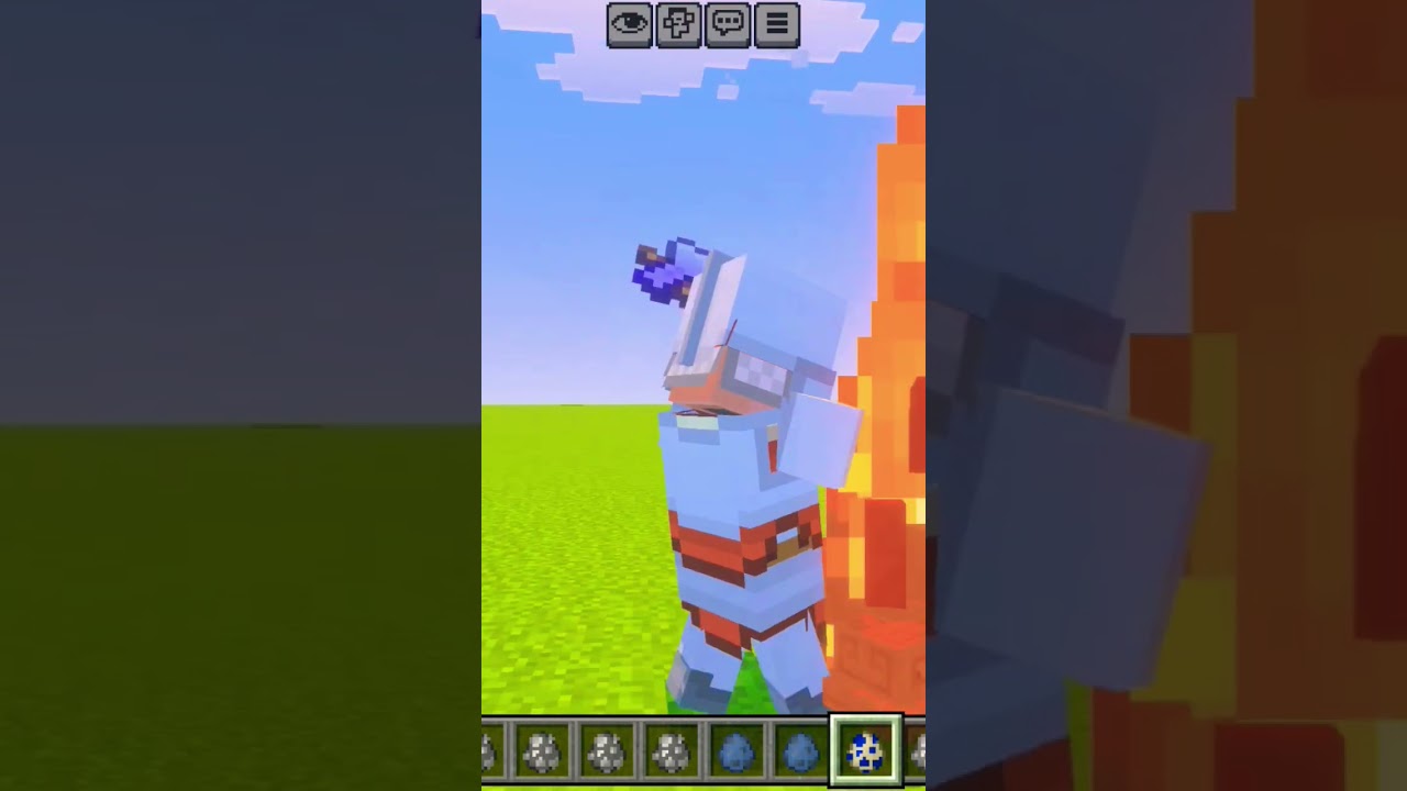 villager long axe vs cannon! Amazing fight mod mobs in Minecraft 