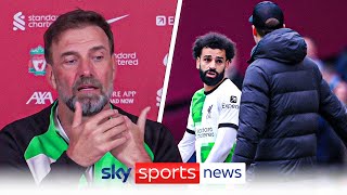 'It's been completely resolved' | Jurgen Klopp on touchline clash with Mohamed Salah