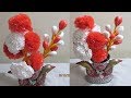 5 मिनट में बनाएं ये सुन्दर फूल कि घर में 4 चाँद लग जायेंगे flowers design | Home Decoration