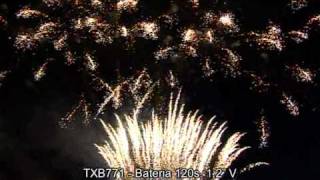 WulkanFajerwerki - TXB771 120s. 1,2'' V shape.avi