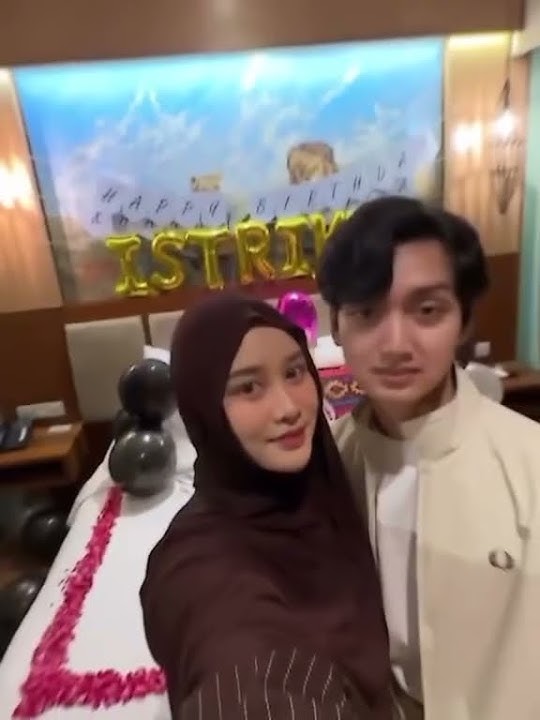 honeymoon❓😱 Gus Azmi & Ning aca Romantis bgt‼️ #lirboyo #wedding #gusazmi #ningsheila #shorts #fyp