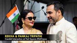 IFFM 2026:PANKAJ TRIPATHI & REKHA share interesting moments at Fed. Sq.,Melbourne, 15 August, 2026.