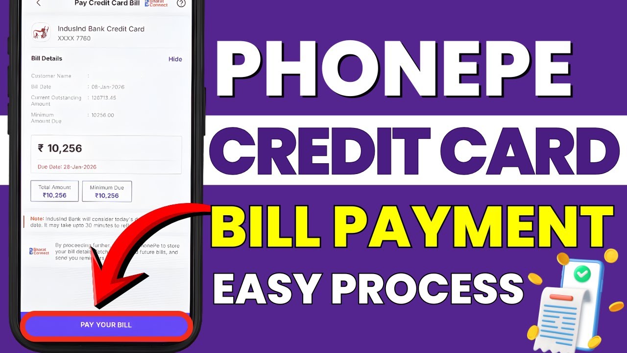 How to Pay Credit Card Bill in PhonePe App? Credit Card Bill Payment Through PhonePe Online