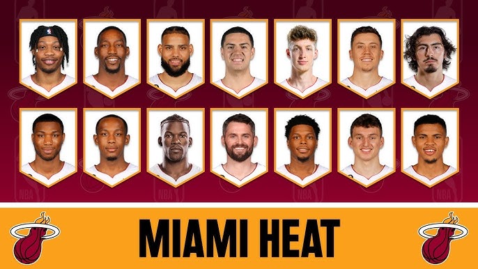 Miami Heat NBA 2K24 Roster
