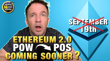 ETH PoS Merge Coming sooner ?  How I