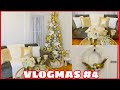 DIY CORONA NAVIDEÑA 🎄MOVIENDO LOS MUEBLES DE LA SALA ✨COMPRAS BLACK FRIDAY 🎄VLOGMAS DIA 4