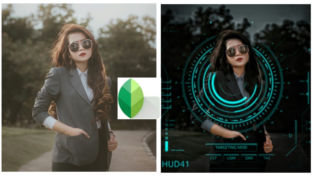 Futuristic 3D editing in SNAPSEED | how to edit 3D effect in SNAPSEED | SNAPSEED INDIA