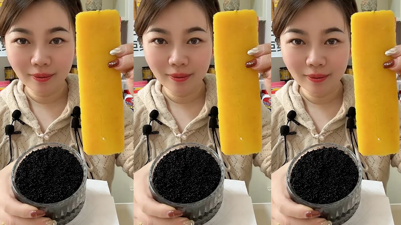 ASMR TOBIKO EGGS | FLYING FISH ROE | EXTREME EATING SOUNDS