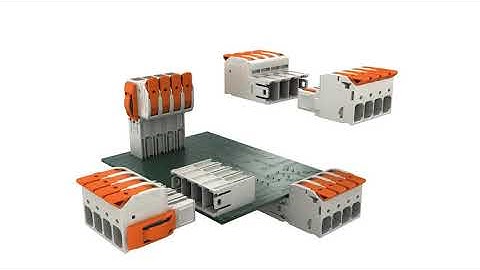 Incredibly Handy: WAGO Pluggable PCB Connectors with Levers