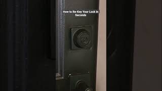 Kwikset SmartKey Re-Keying Made Easy! #shorts #locksmith #maryland #dc