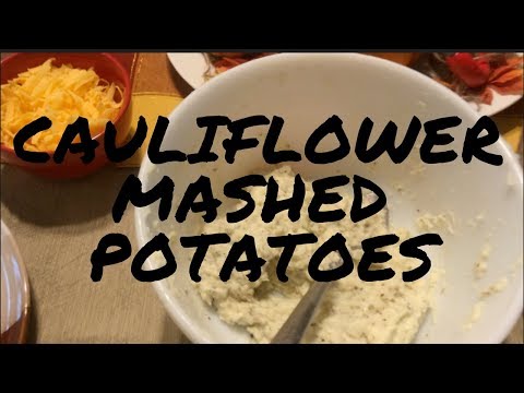 Cauliflower Mashed potatoes