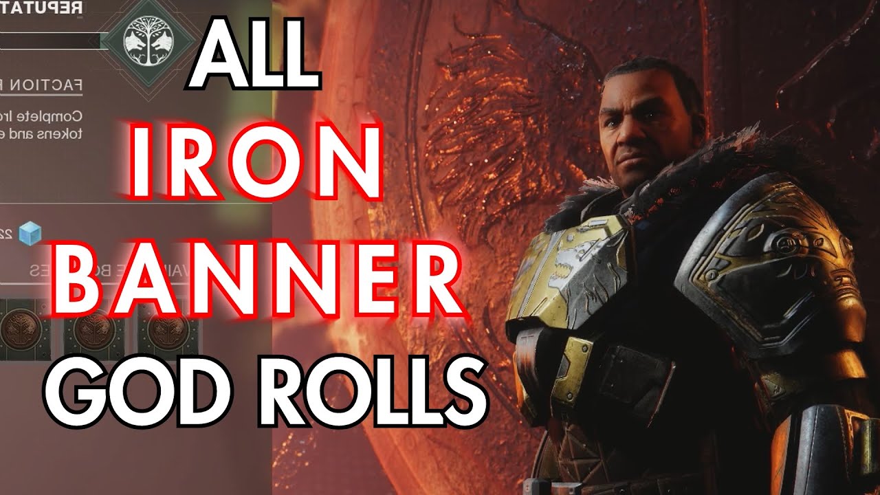 iron Banner God Rolls Guide PvP SOTL Destiny 2 YouTube