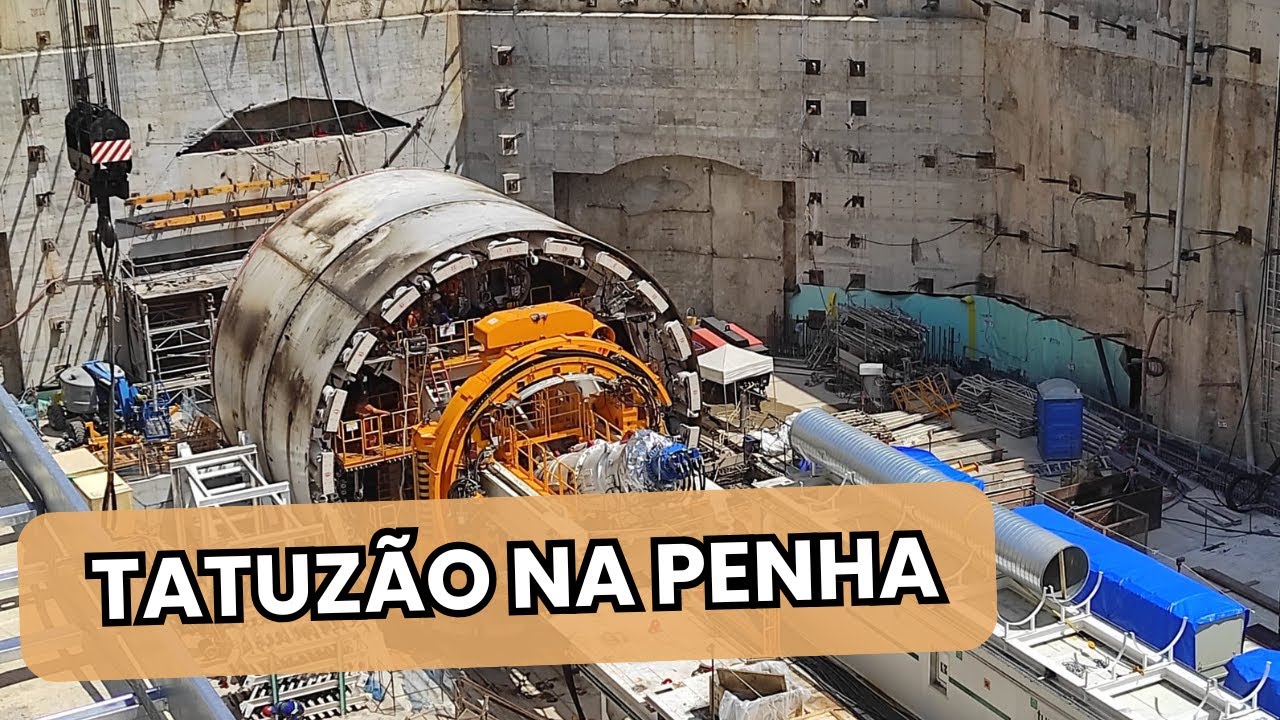 TATUZÃO SURGE NA ESTAÇÃO PENHA