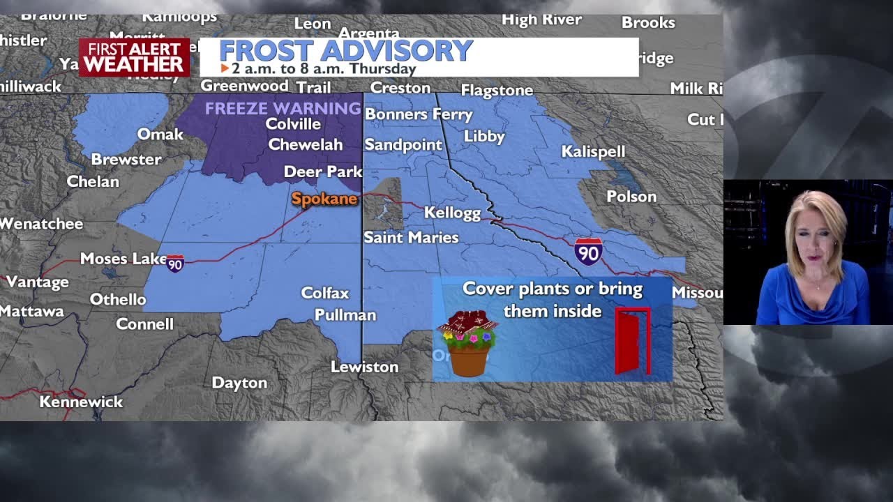 🌺Save your flowers! Frost Advisories and Freeze Warnings for Thursday ...