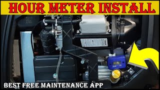 Hour Meter Install   2 Stroke   4 Stroke   Awesome Free Maintenance App
