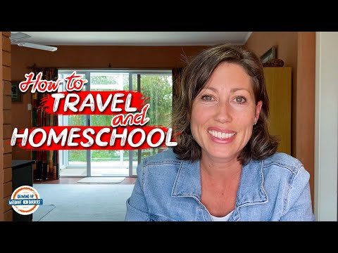 How To Travel and Homeschool - Online Curriculum Benefits With Monarch AOP | 197 Countries 3 Kids