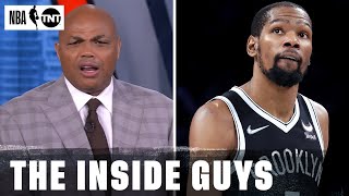 "Don't Walk Around Talkin' Bout You A Champion!" 😳 | Chuck Sounds Off On Kevin Durant | NBA on TNT screenshot 4