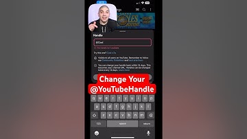 How to Change Your YouTube Handle