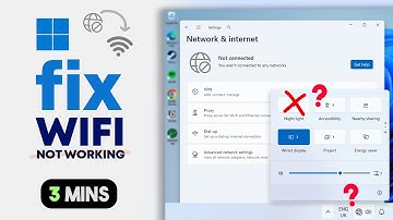 FIX WIFI Not Showing in Windows 11