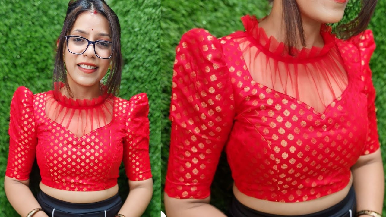 इस डिजाइनर ब्लाउज की आजकल बहुत ज्यादा डिमांड चल रही है | Latest Neck Design | Trendy Neck Design.