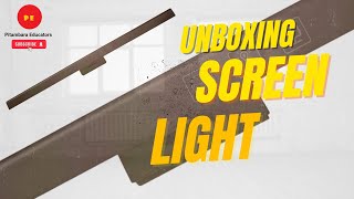 Techzere Plastic 13-Inch Laptop Monitor Screen Light Bar With Smart Touch Sensor Unboxing