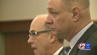 Former Cranston police chief arraigned on domestic charges