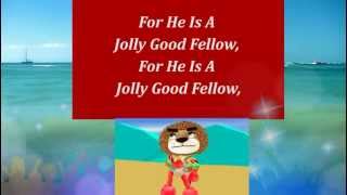 Nursery Rhymes Jolly Good Fellow Kids Songs Karaoke With Lyrics From Zippytoons Tv