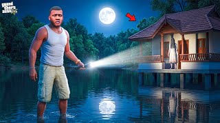 Franklin & Chithapu Found the Lake Ghost Again! It Came to the Village in GTA 5 screenshot 4