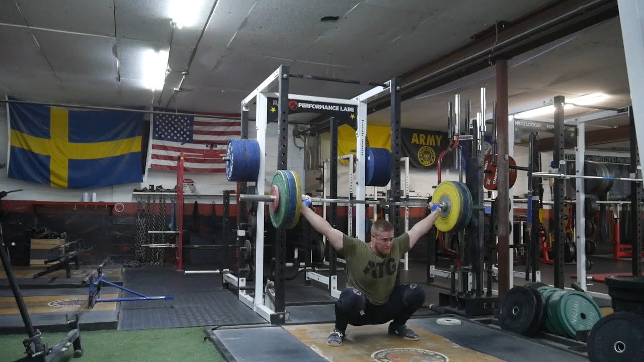Two Productive Sessions - Olympic Weightlifting Training - YouTube