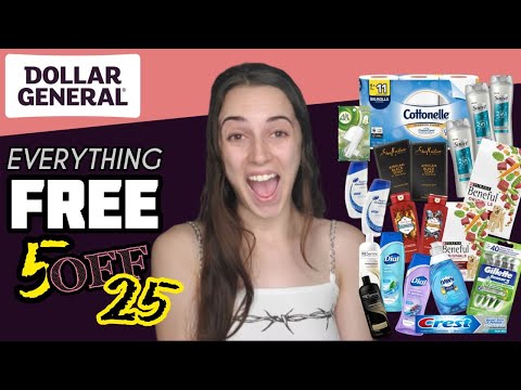 Dollar General $5/$25 Breakdowns – All Digital and Paper Coupon Deals!