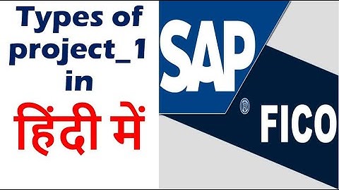 Class 2. Types of SAP Project_1 in Hindi (हिंदी में) // For Online Training Call @ +91 7416797921