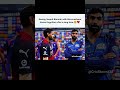 Bumrah 🤝 Bhuvneshwar After Long Time ❤️ #shortsfeed #jaspritbumrah