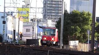 「後ろ2両が検査明け」3500系3512F+3150系3166F  名鉄犬山線 江南駅発車