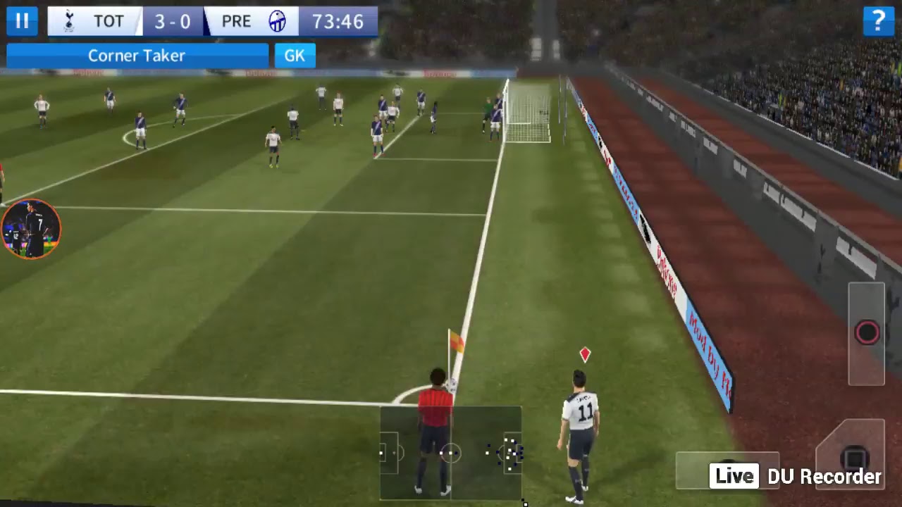 Dream League Soccer 2018 ( Mod Cristiano Ronaldo New ) Tottenham Hostpur Gameplay 2016/2017