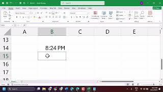 Shortcut Key to Insert Current Date and Time in Excel   Keyboard Shortcut for current Time and Date