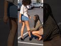 Unexpected Fashion Hack for Disguised Legs 🤭 #FashionTips #StyleHack