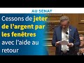Cessons de jeter de l'argent par les fenêtres avec les "aides au retour" | Stéphane Ravier