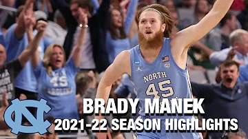 Brady Manek Regular Season Highlights | North Carolina Forward