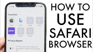 How To Use Safari Browser On iPhone/iPad! (2024)
