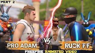 Raistar Vs White444, Adam Vs Rouk FF || Full Video || Free Fire 3D Animation Videos screenshot 4